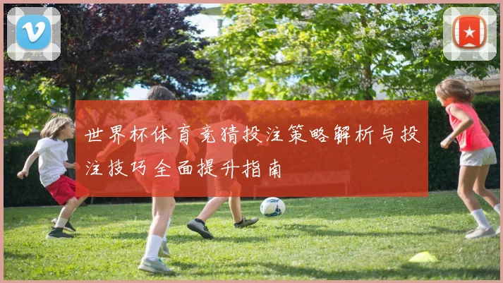 世界杯体育竞猜投注策略解析与投注技巧全面提升指南